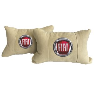 Luxus Beige Autokissen aus Alcantara – Fiat