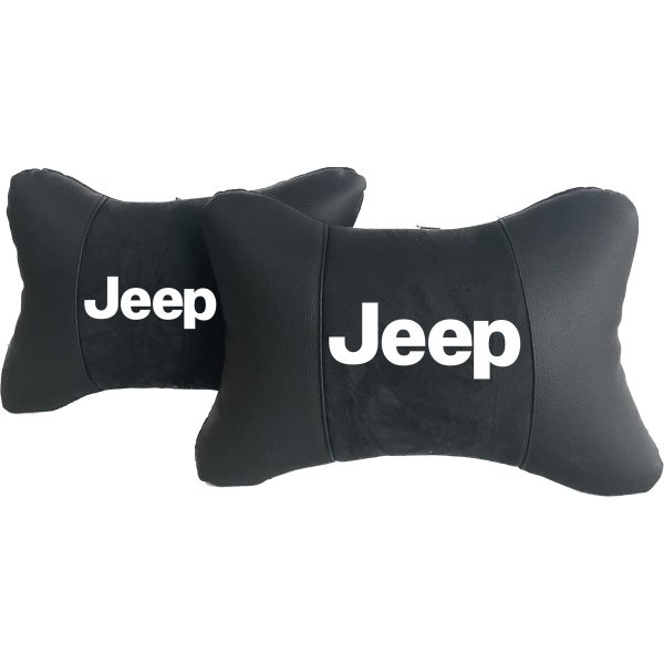 Luxus Autokissen aus Alcantara und Leder – Jeep