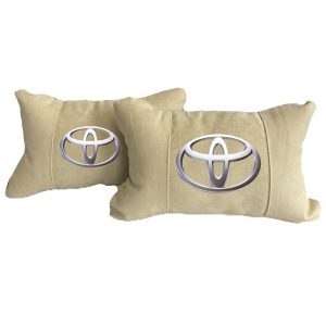 Luxus Beige Autokissen aus Alcantara – Toyota