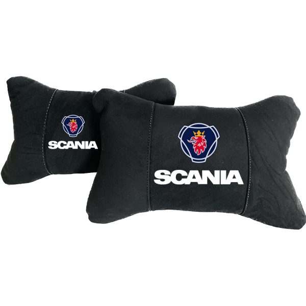 Luxus Autokissen aus Alcantara – Scania