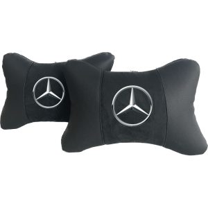 Luxus Autokissen aus Alcantara und Leder – Mercedes